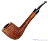 Blue Room Briars is proud to present this Savinelli Autograph Bent Partial Blast Billiard Estate Pipe