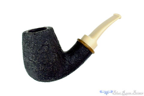 Mark Tinsky American (1992 Make) Large Sandblast Pot Estate Pipe