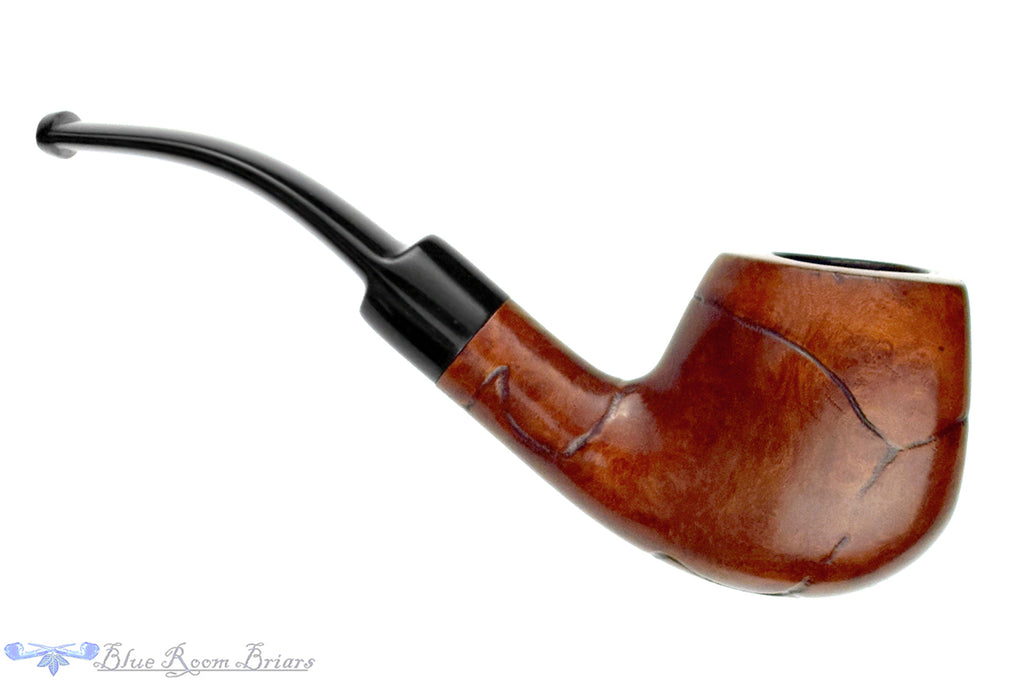 C.B.P. Nordick Bent Carved Three-Corner Freehand Estate Pipe