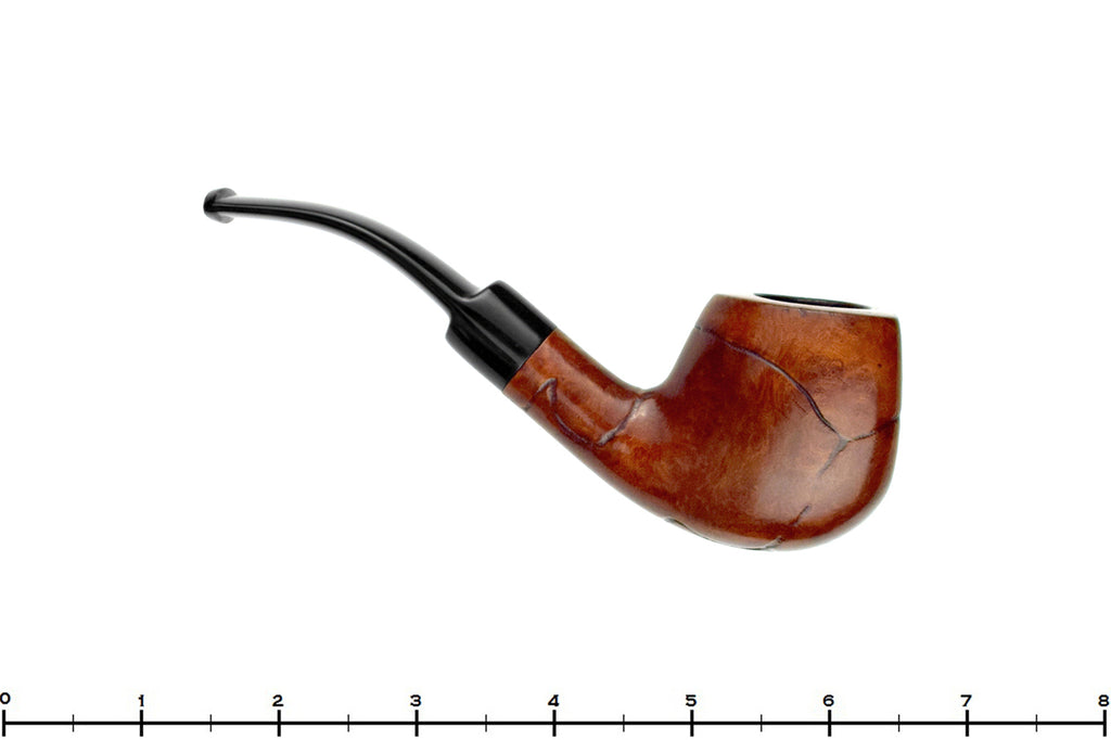 C.B.P. Nordick Bent Carved Three-Corner Freehand Estate Pipe