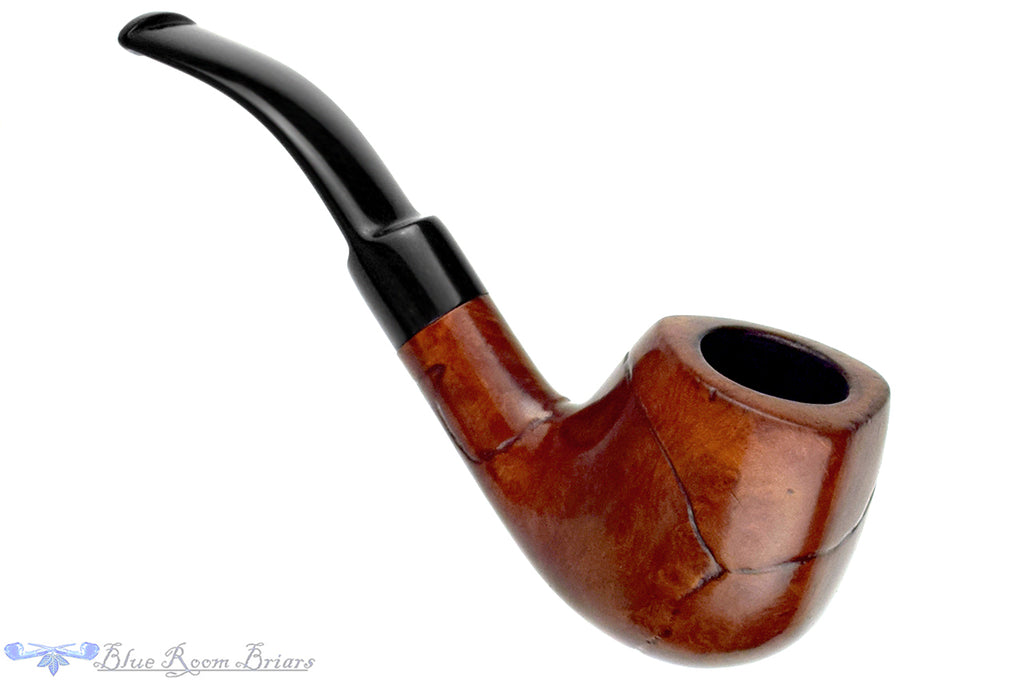 C.B.P. Nordick Bent Carved Three-Corner Freehand Estate Pipe