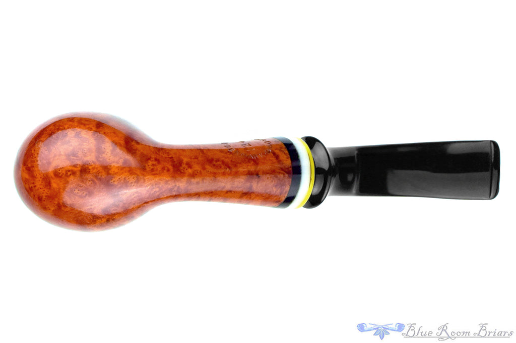 Blue Room Briar is proud to present this Nørding 124 Bent Brandy Egg Estate Pipe