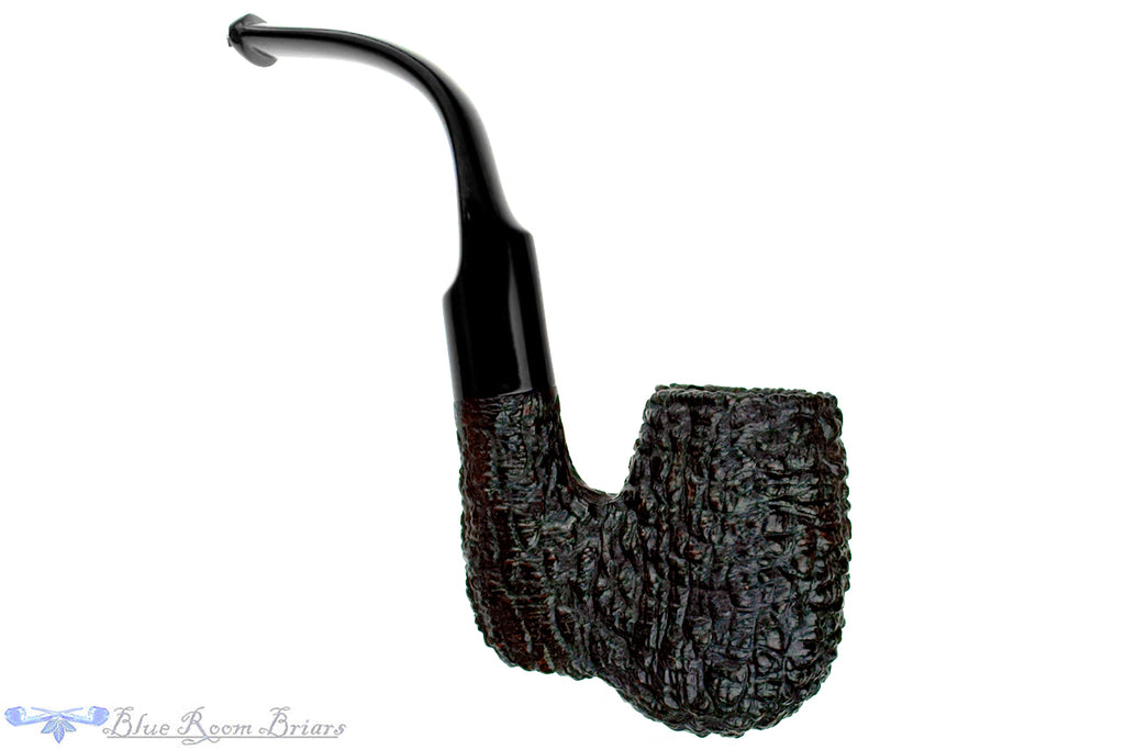 Blue Room Briar is proud to present this The Tinder Box Napoli 05 (Armellini) Rusticated Oom Paul Estate Pipe