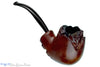 Blue Room Briars is proud to present this Micoli Bent Spot Carved Billiard Estate Pipe