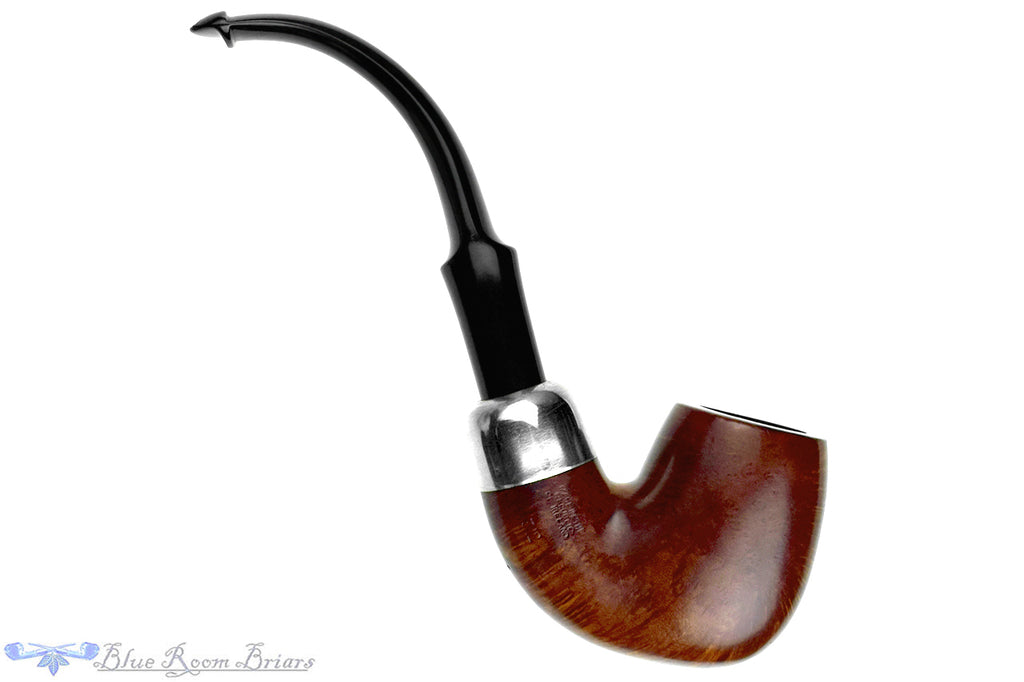 Blue Room Briars is proud to present this Peterson System Standard 312 Bent Billiard with Nickel and P-Lip Estate Pipe