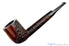 Blue Room Briars is proud to present this Brigham 9 3-Dot Partial Carved Lovat Sitter (Rock Maple Filter) Estate Pipe