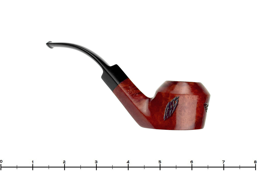 Blue Room Briars is proud to present this Butz-Choquin Roquebrune 1021 Bent Spot Carved Bulldog Sitter Estate Pipe