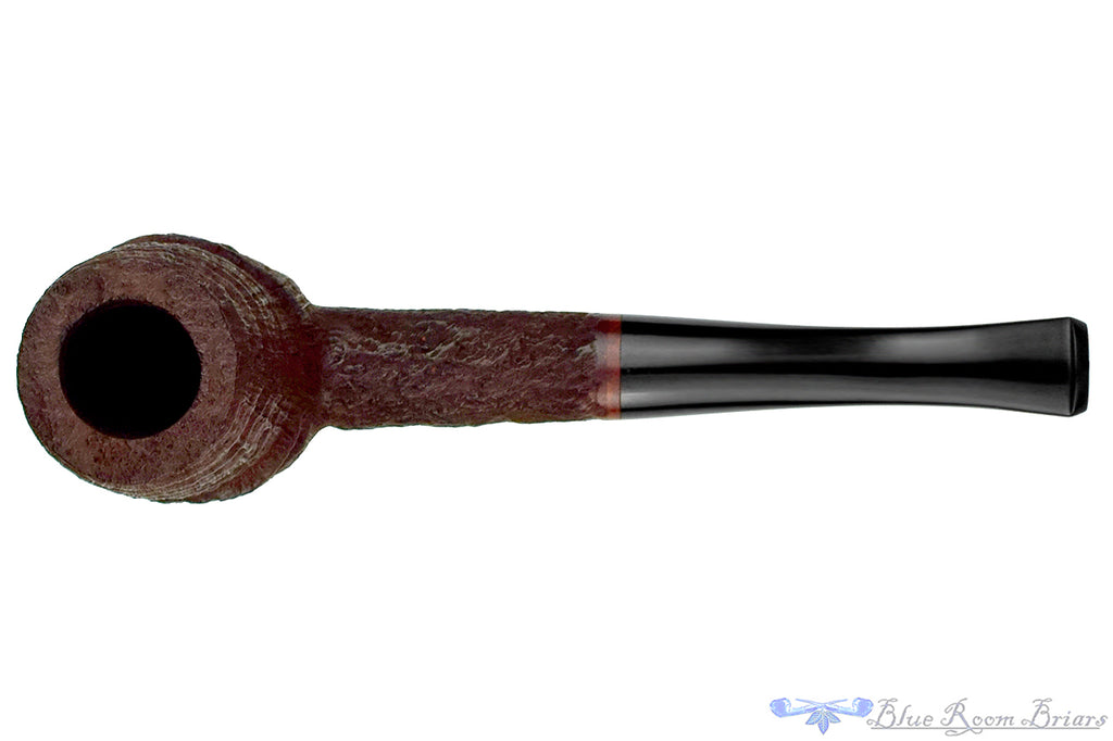 Blue Room Briars is proud to present this Charatan Free Hand Relief 4 Large Sandblast Billiard Estate Pipe