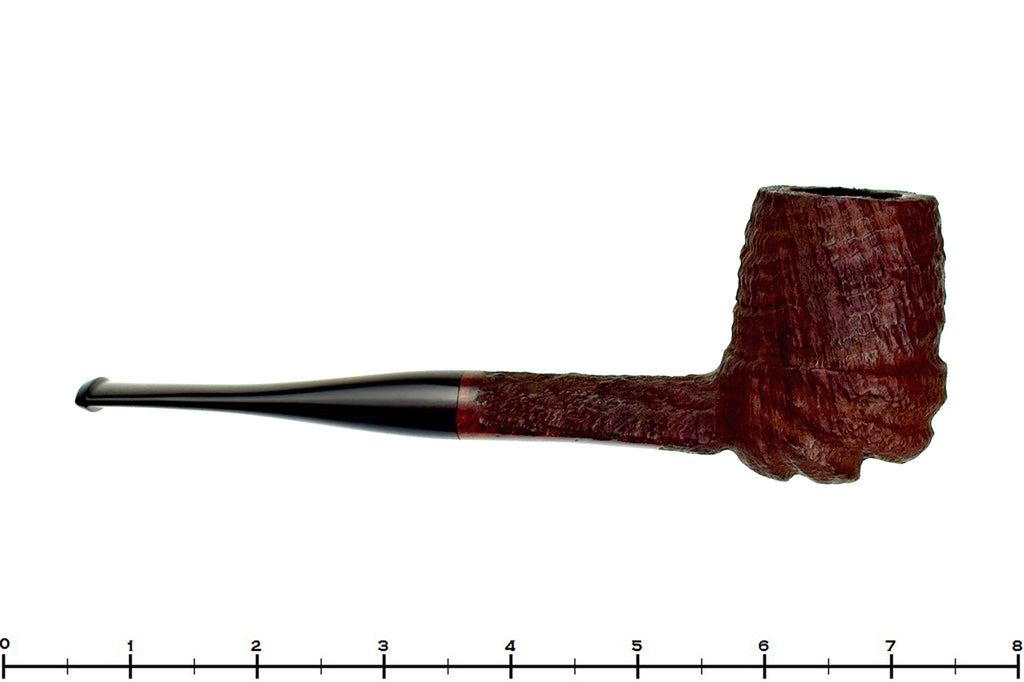 Blue Room Briars is proud to present this Charatan Free Hand Relief 4 Large Sandblast Billiard Estate Pipe
