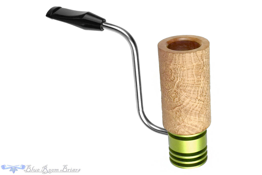 Blue Room Briars is proud to present this Radiator (Hekthor Wiebe) Sitter with Bones (Chris Morgan) Bowl UNSMOKED Estate Pipe
