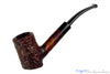 Blue Room Briars is proud to present this Charatan 46 Bent Sandblast Cherrywood Estate Pipe