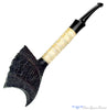 Jesse Jones 2024 Halloween Pipe Large Black Blast with Shark Spine and Plateau