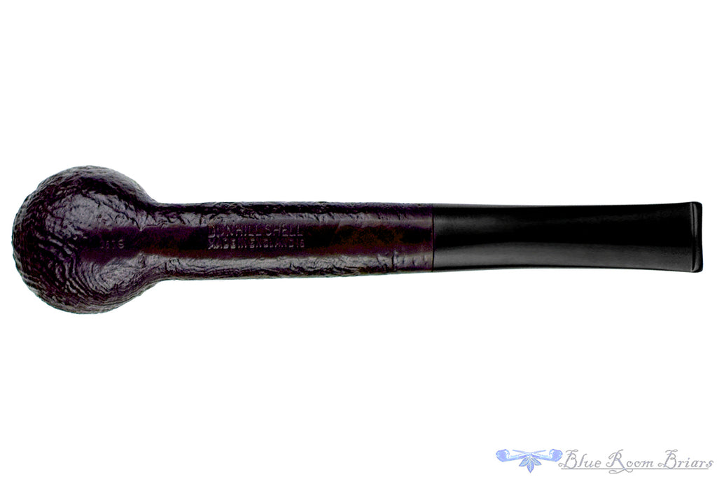 Blue Room Briars is proud to present this Dunhill Shell 0539 (1976 Make) Sandblast Long Oval Shank Billiard Sitter Estate Pipe