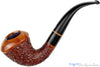 Blue Room Briars is proud to present this Jirsa 106 Bent Contrast Carved Dublin with Briar and Ebonite Ferrule Estate Pipe