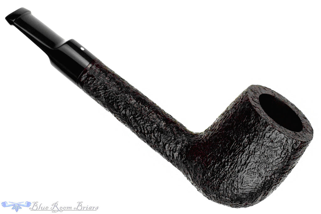 Blue Room Briars is proud to present this Dunhill Shell Briar 4111 (2014 Make) Sandblast Lovat UNSMOKED Sitter Estate Pipe