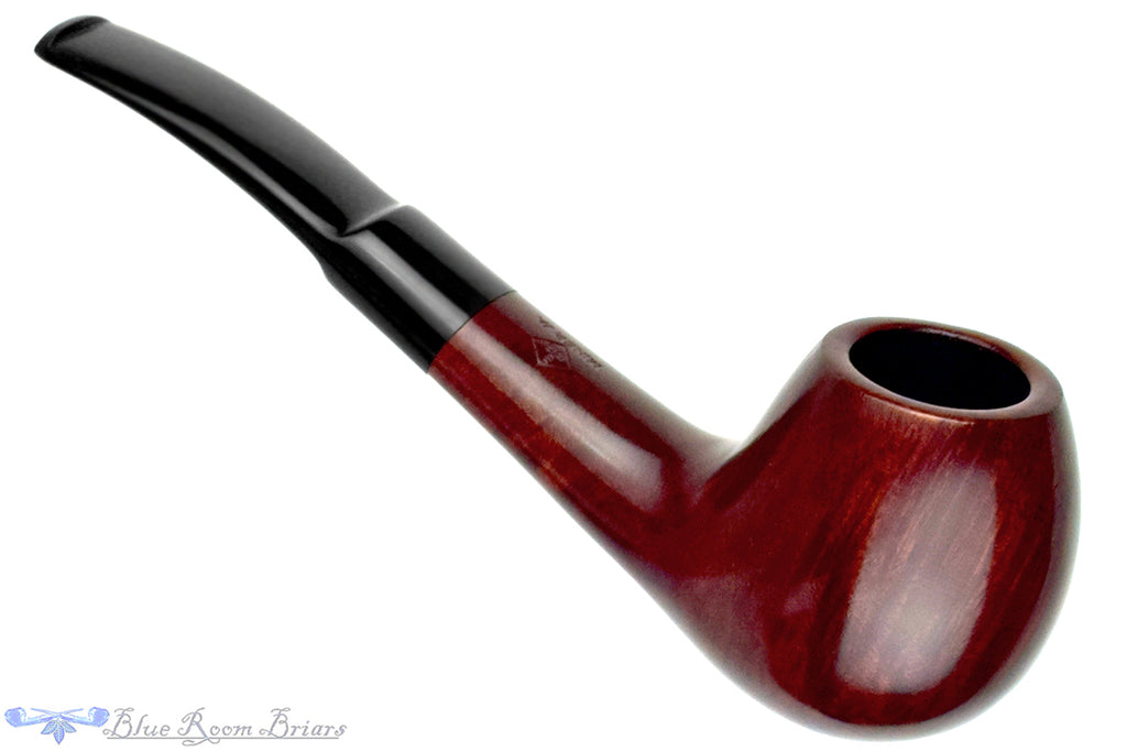 Blue Room Briars is proud to present this BBB Minerva 752 Bent Egg with Oval Shank UNSMOKED Estate Pipe