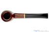 Blue Room Briars is proud to present this Fan Real Briar Billiard with Brass Estate Pipe