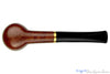 Blue Room Briars is proud to present this Fan Real Briar Billiard with Brass Estate Pipe