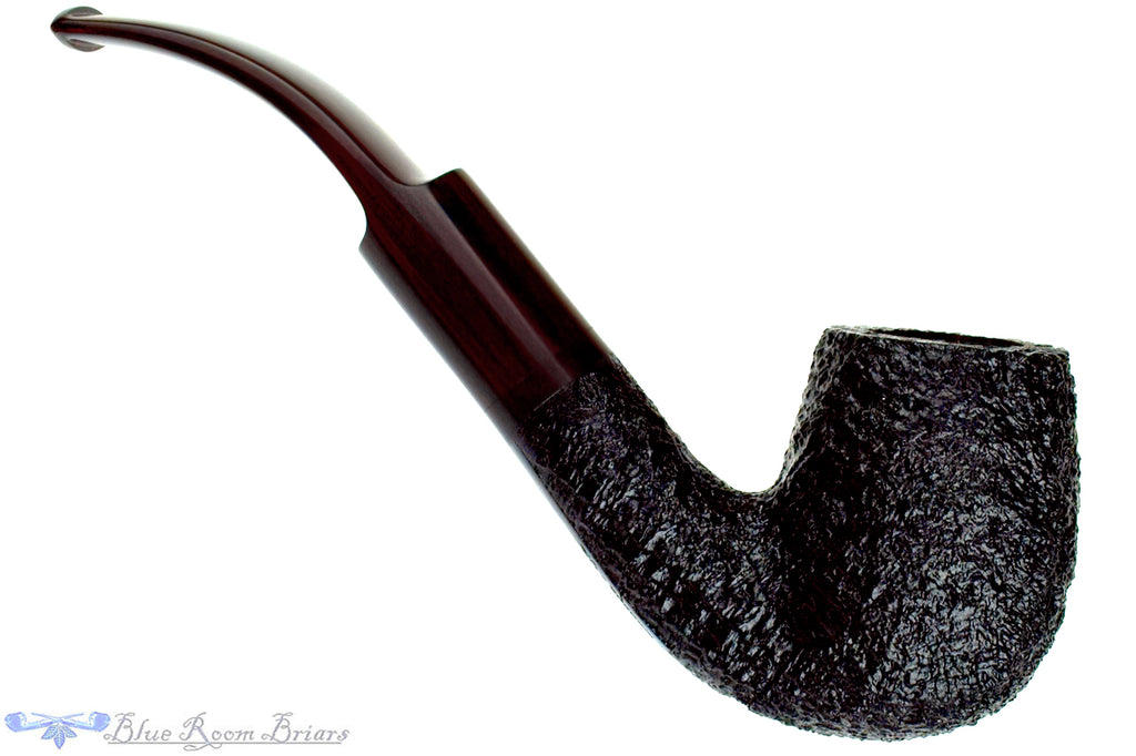 Commonweal (Michael Parks and Les Wood) (2022 Make) Large Sandblast Bent Billiard UNSMOKED Estate Pipe