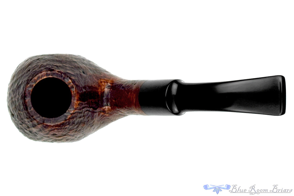 Blue Room Briars is proud to present this D. Jeantet 82-6 Bent Sandblast Paneled Tall Apple Estate Pipe