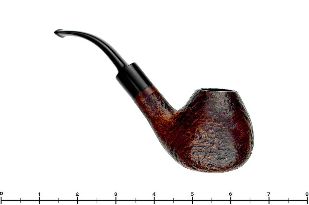 Blue Room Briars is proud to present this D. Jeantet 82-6 Bent Sandblast Paneled Tall Apple Estate Pipe