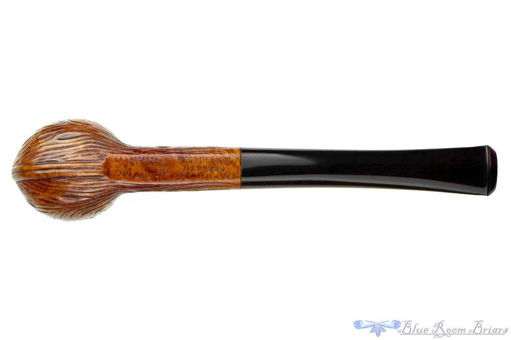Blue Room Briars is proud to present this Hardcastle Nut Bruyere Carved Apple Estate Pipe
