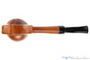 Blue Room Briars is proud to present this Jack Weinberger Large Bent Partial Rusticated Freehand with Plateau Estate Pipe