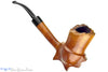 Blue Room Briars is proud to present this Jack Weinberger Large Bent Partial Rusticated Freehand with Plateau Estate Pipe