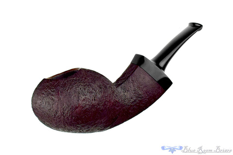 Dirk Heinemann Pipe Black Blast Cherrywood with Buddha Bamboo