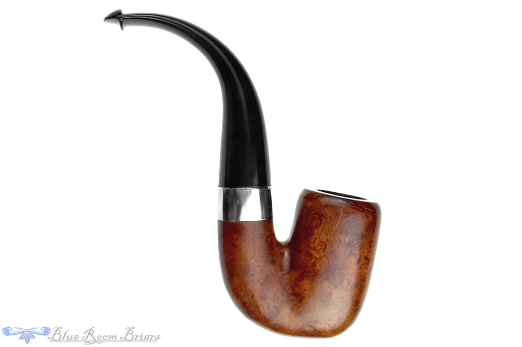 Shamrock (Peterson) 02 Hungarian with Nickel and P-Lip Estate Pipe