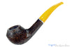 Blue Room Briars is proud to present this Vauen Lessing 507 Bent Contrast Blast Bulldog with Nickel UNSMOKED Estate Pipe