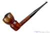 Blue Room Briar is proud to present this Charatan Executive Partial Carved Freehand Sitter Estate Pipe with Repaired Shank