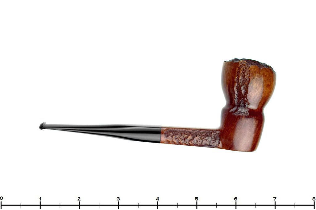 Blue Room Briar is proud to present this Charatan Executive Partial Carved Freehand Sitter Estate Pipe with Repaired Shank