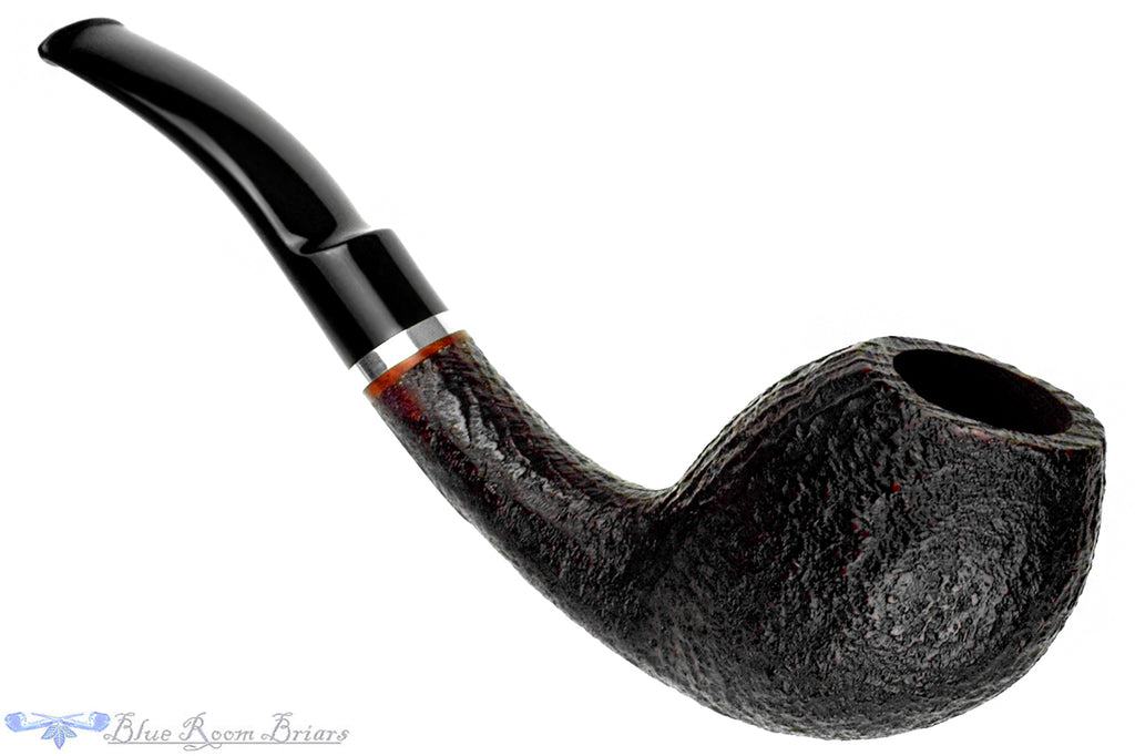 Blue Room Briars is proud to present this Pipes and Tobacco Magazine 2004 Pipe of the Year (Hans "Former" Nielsen/Tom Eltang) Bent Sandblast Egg with Nickel Estate Pipe