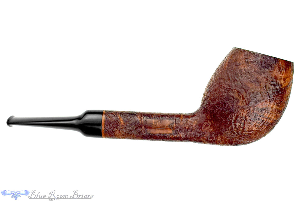 Blue Room Briars is proud to present this David McCarter Sandblast Belge Estate Pipe