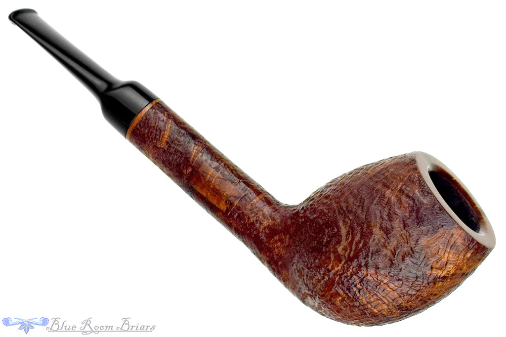 Blue Room Briars is proud to present this David McCarter Sandblast Belge Estate Pipe