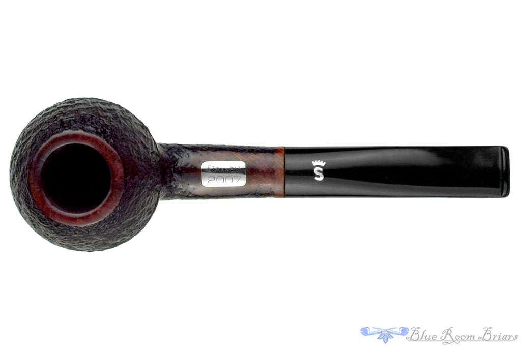 Stanwell 2007 Pipe of the Year Sandblast Rhodesian with Silver Estate Pipe