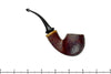David McCarter 2014 1/2 Bent Sandblast Apple with Exotic Wood UNSMOKED Estate Pipe
