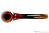 Blue Rom Briars is proud to present this Genod Bent Billiard with Horn Stem UNSMOKED Estate Pipe