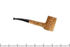 Blue Room Briar is proud to present this Castello Natural Vergin KK Rusticated Poker Sitter Estate Pipe