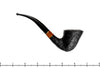 Blue Room Briars is proud to present this W. Ø. Larsen Double Black 83 Bent Sandblast Yachtsman with Brass Estate Pipe