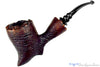 Blue Room Briars is proud to present this Bari Matador Bent Sandblast Freehand with Plataeux Estate Pipe