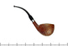 Blue Room Briars is proud to present this Larsen Super Bent Sandblast Ladle Estate Pipe with Silver Repair Band