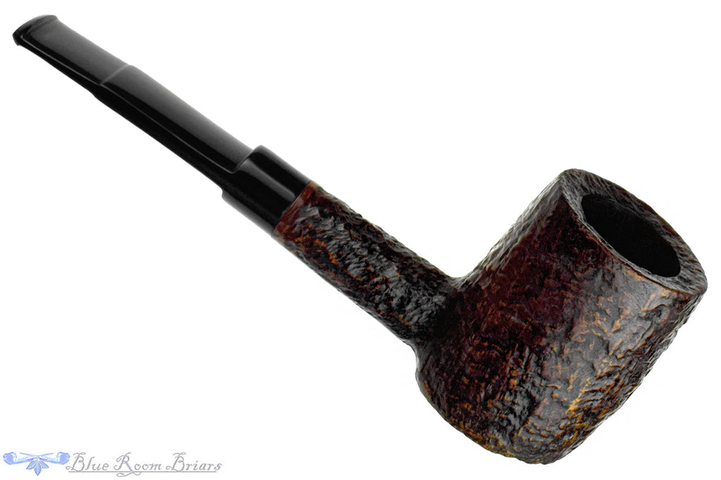Blue Room Briars is proud to present this Charatan 384 DC Sandblast Barrel Poker Sitter Estate Pipe