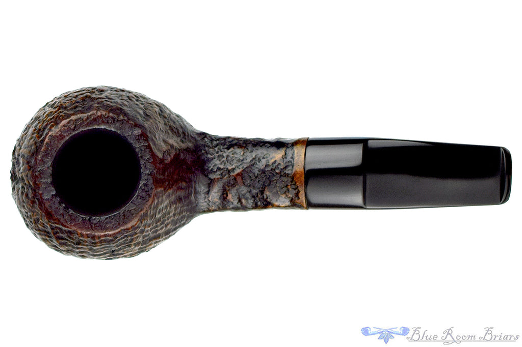Blue Room Briars is proud to present this Charatan 651X Bent Sandblast Tomato Estate Pipe