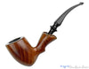 Blue Room Briars is proud to present this Jonas Design Handmade Bent Freehand with Plateau Estate Pipe with BRB Replacement Stem