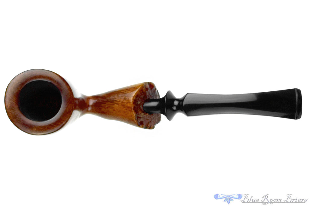 Blue Room Briars is proud to present this Jonas Design Handmade Bent Freehand with Plateau Estate Pipe with BRB Replacement Stem