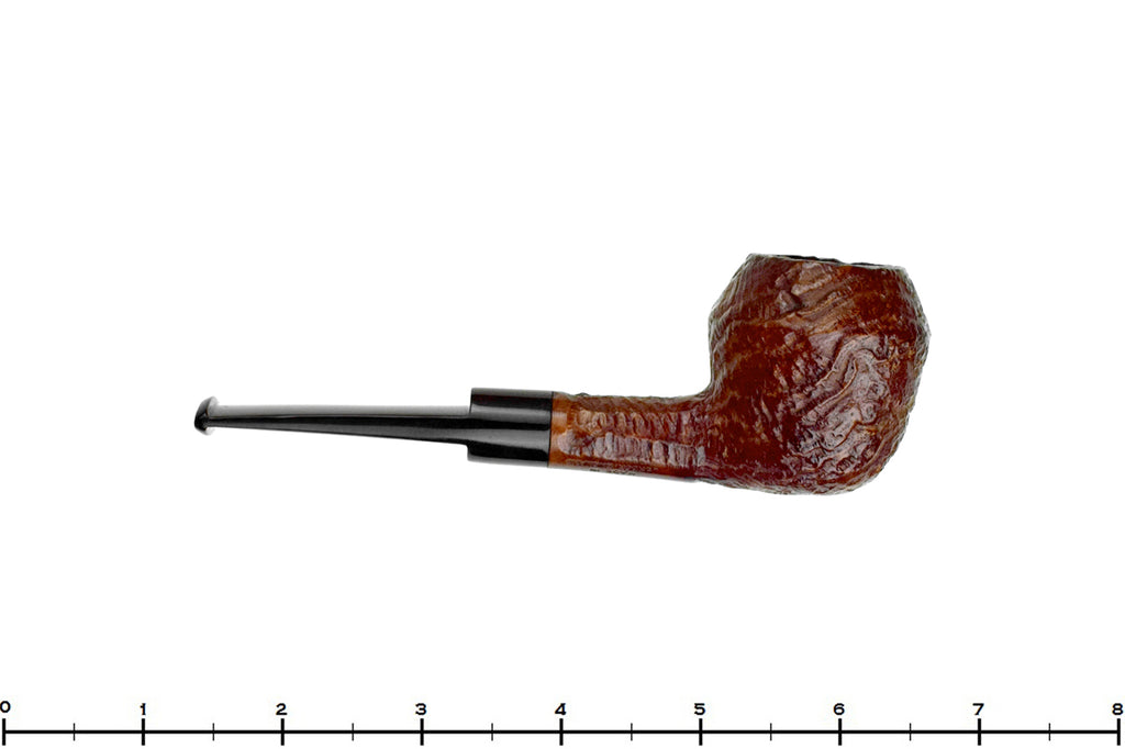 English Sandblast Bullmoose Estate Pipe