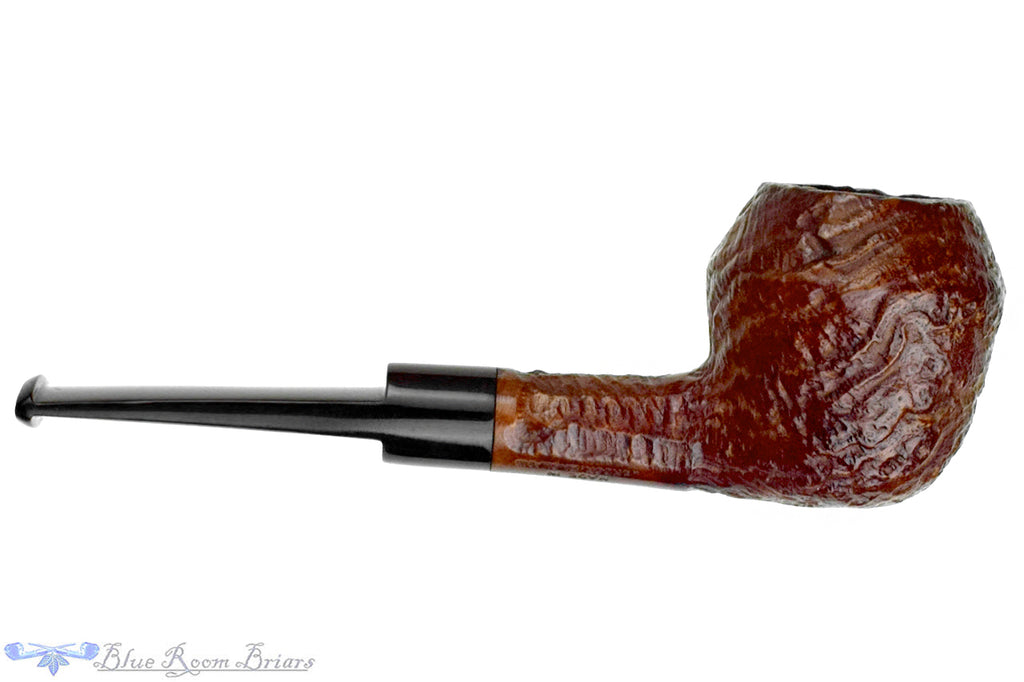 English Sandblast Bullmoose Estate Pipe