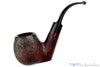 Blue Room Briars is proud to present this GBD Collector Prehistoric 9534 Bent Sandblast Apple Sitter Estate Pipe with BRB Replacement Stem